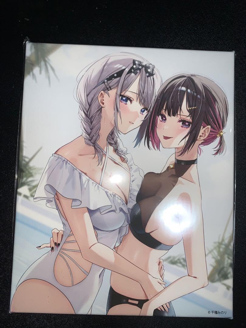 Amazon.co.jp: 千種みのり コラボカフェ キャンパスアート 水着